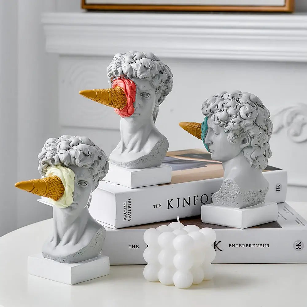 Michelangelo's David Statue Decor Idea