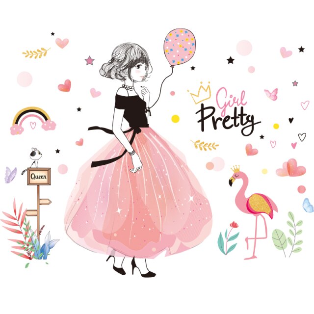 Stickers Chambre Jeune Fille