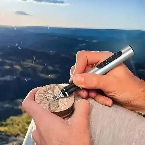 Wood burning pen