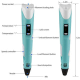 3D Printing Pen for Kids, 20 Colors