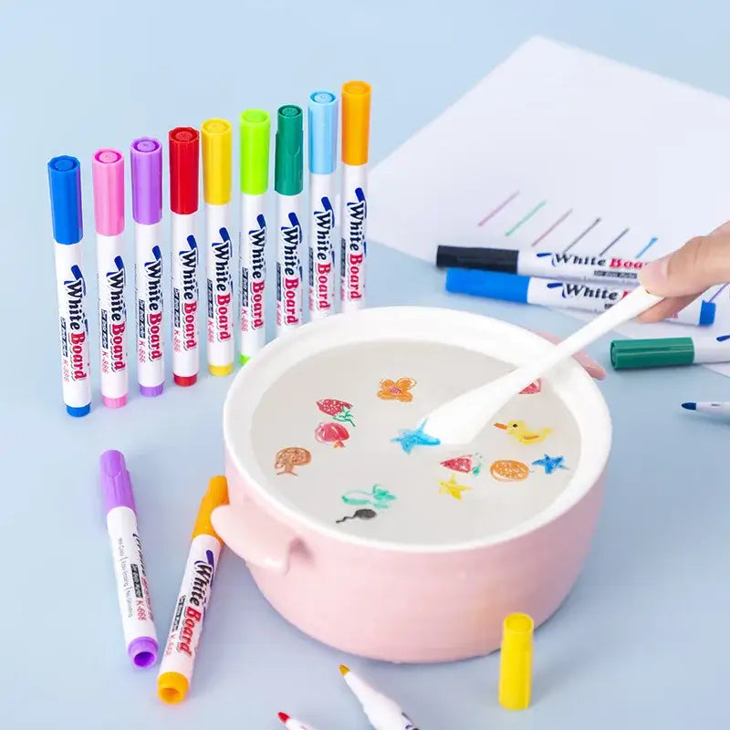 Magic Pen Floating Drawings