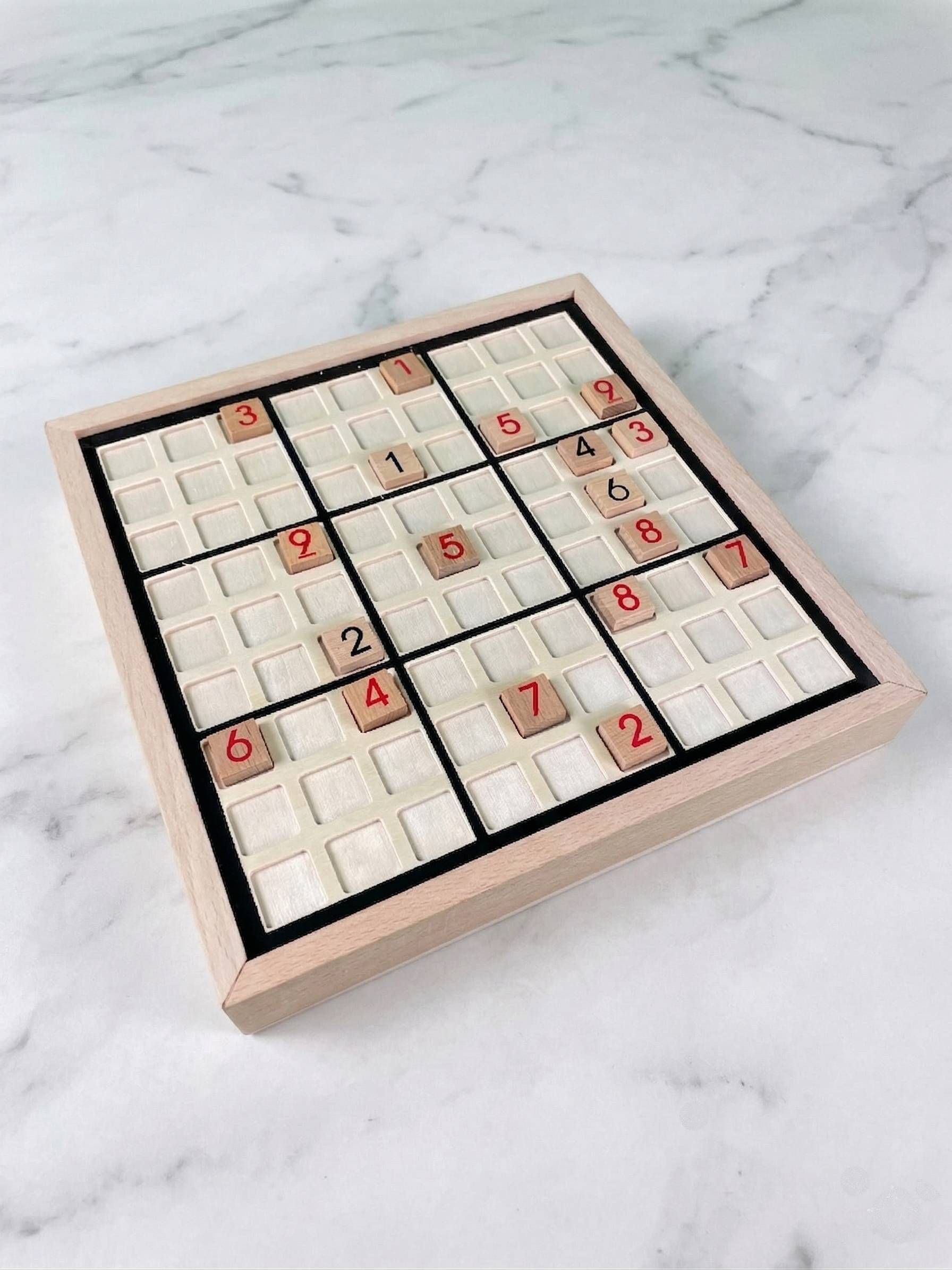 Sudoku en bois