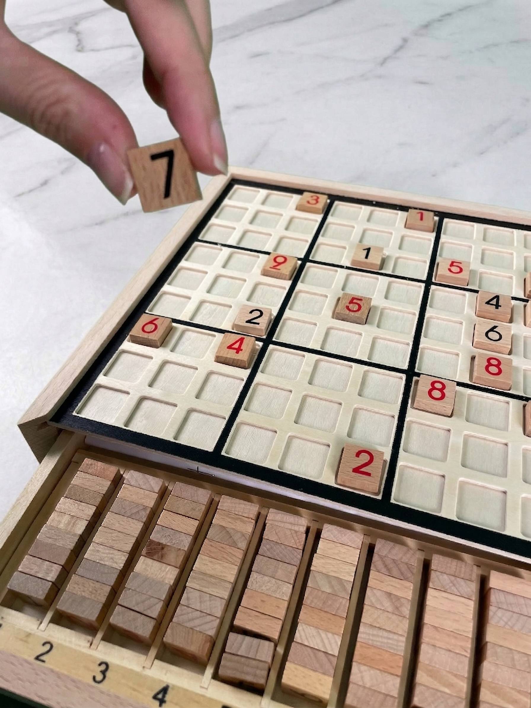 Sudoku en bois