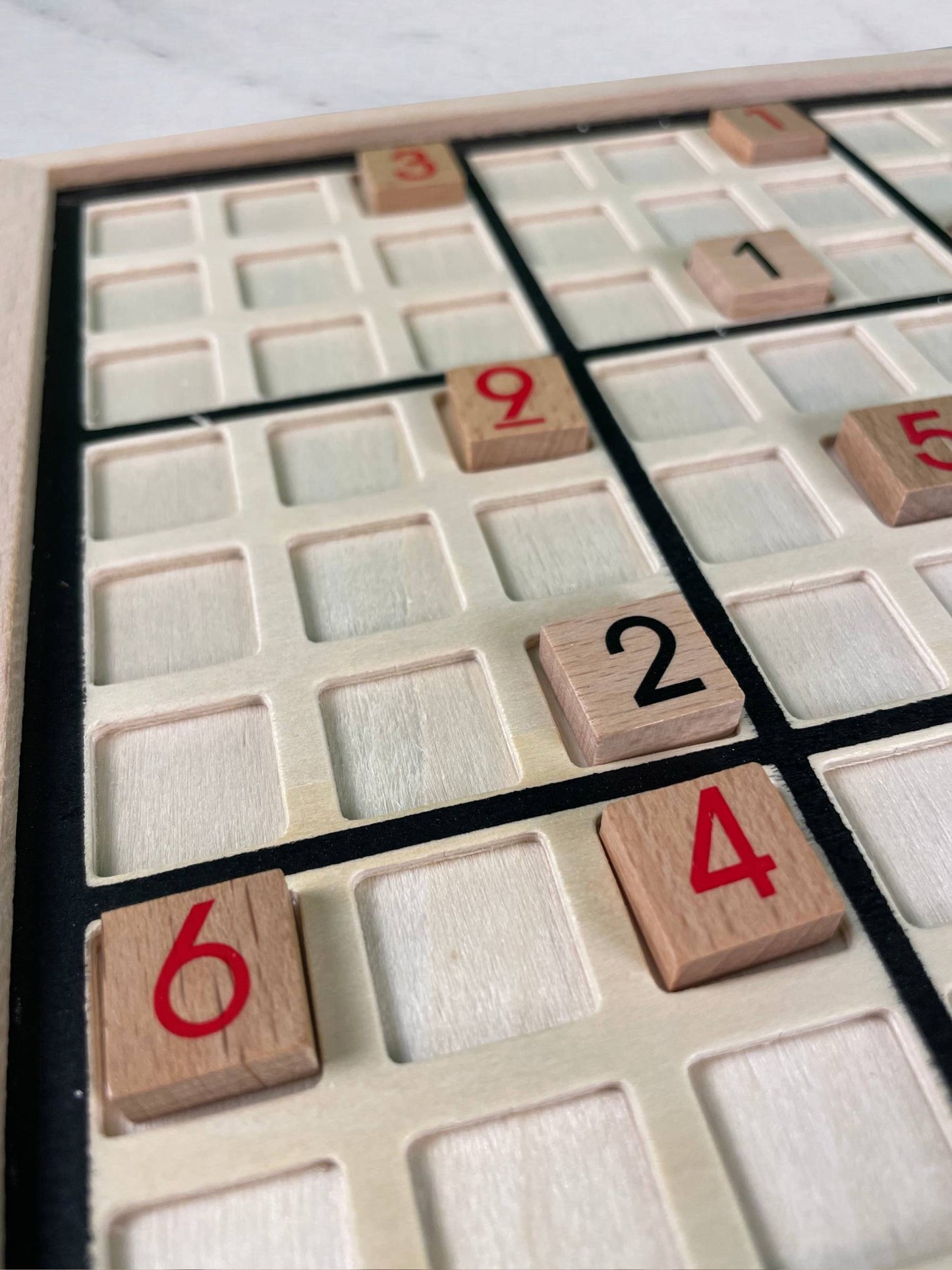 Sudoku en bois