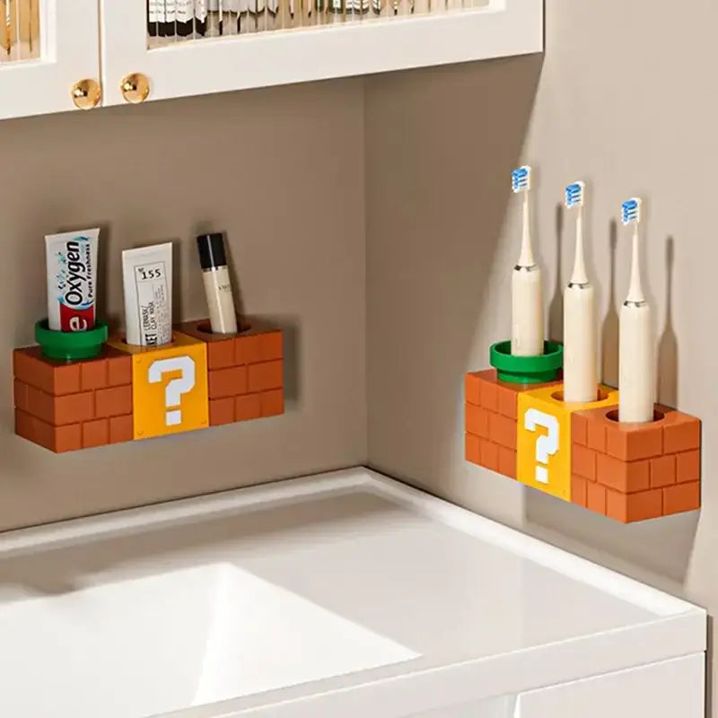 Super Mario Bros Toothbrush Holder