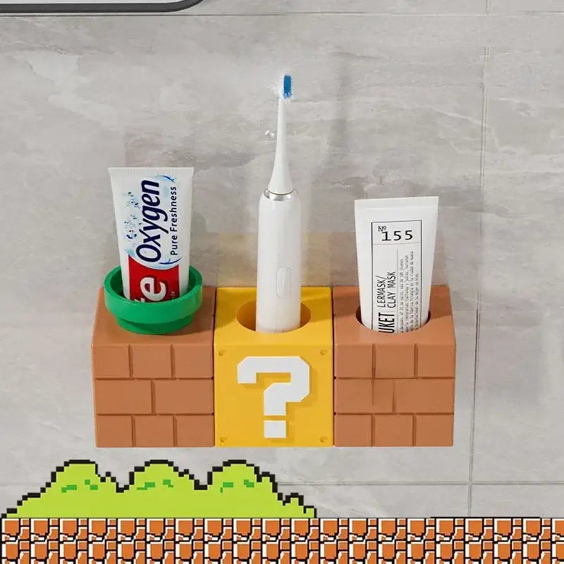 Super Mario Bros Toothbrush Holder