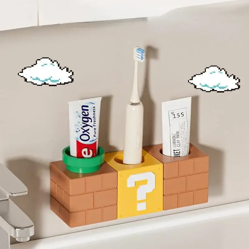 Super Mario Bros Toothbrush Holder