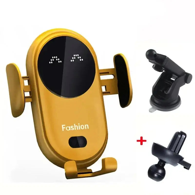 Wireless car charger smartphone holder