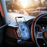 Wireless car charger smartphone holder