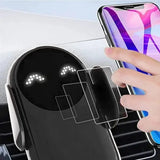 Wireless car charger smartphone holder