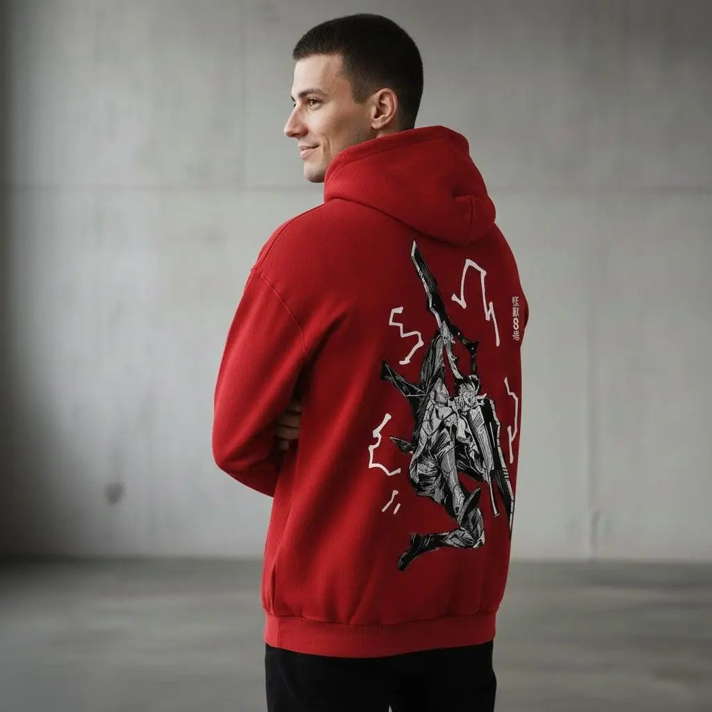 Unisex Anime Kaiju Hoodie