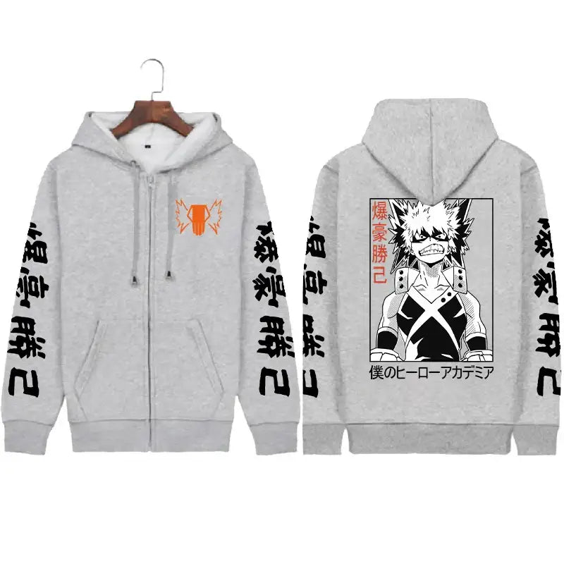 Oversized Katsuki Bakugo Hoodie