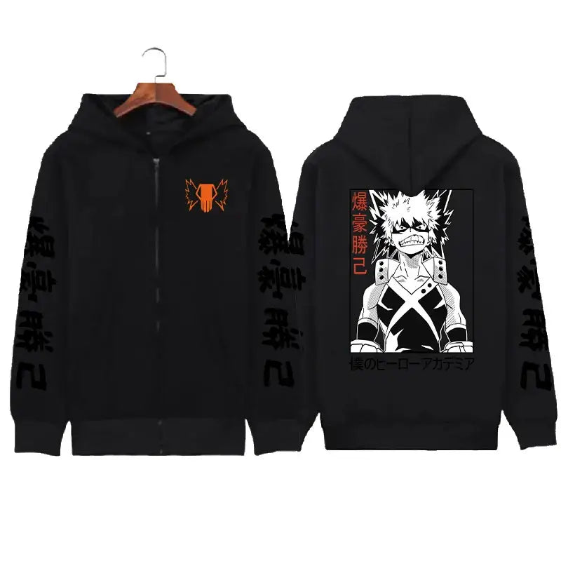 Oversized Katsuki Bakugo Hoodie