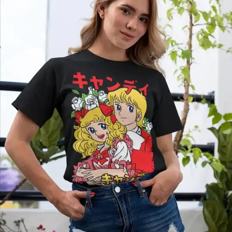 Unisex Anime Candy T-shirt