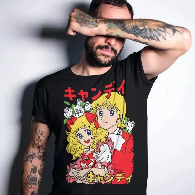 Unisex Anime Candy T-shirt