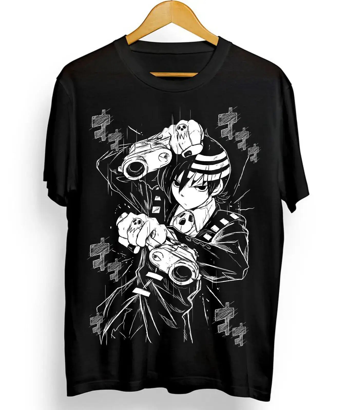 T-shirt Anime Death The Kid Soul Eater