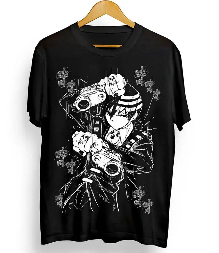 T-shirt Anime Death The Kid Soul Eater