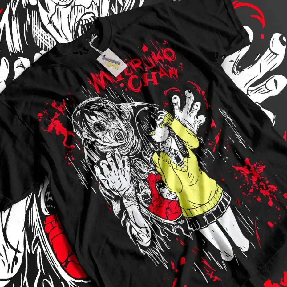 Mieruko Chan Horror Anime T-shirt