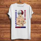 Anime T-shirt Shoto Todoroki Hero Academia