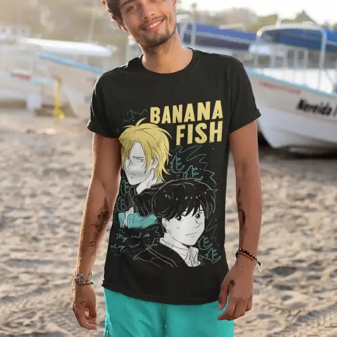 Ash Lynx Eiji Okumura Banana Fish T-shirt