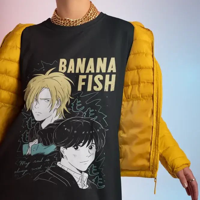 Ash Lynx Eiji Okumura Banana Fish T-shirt