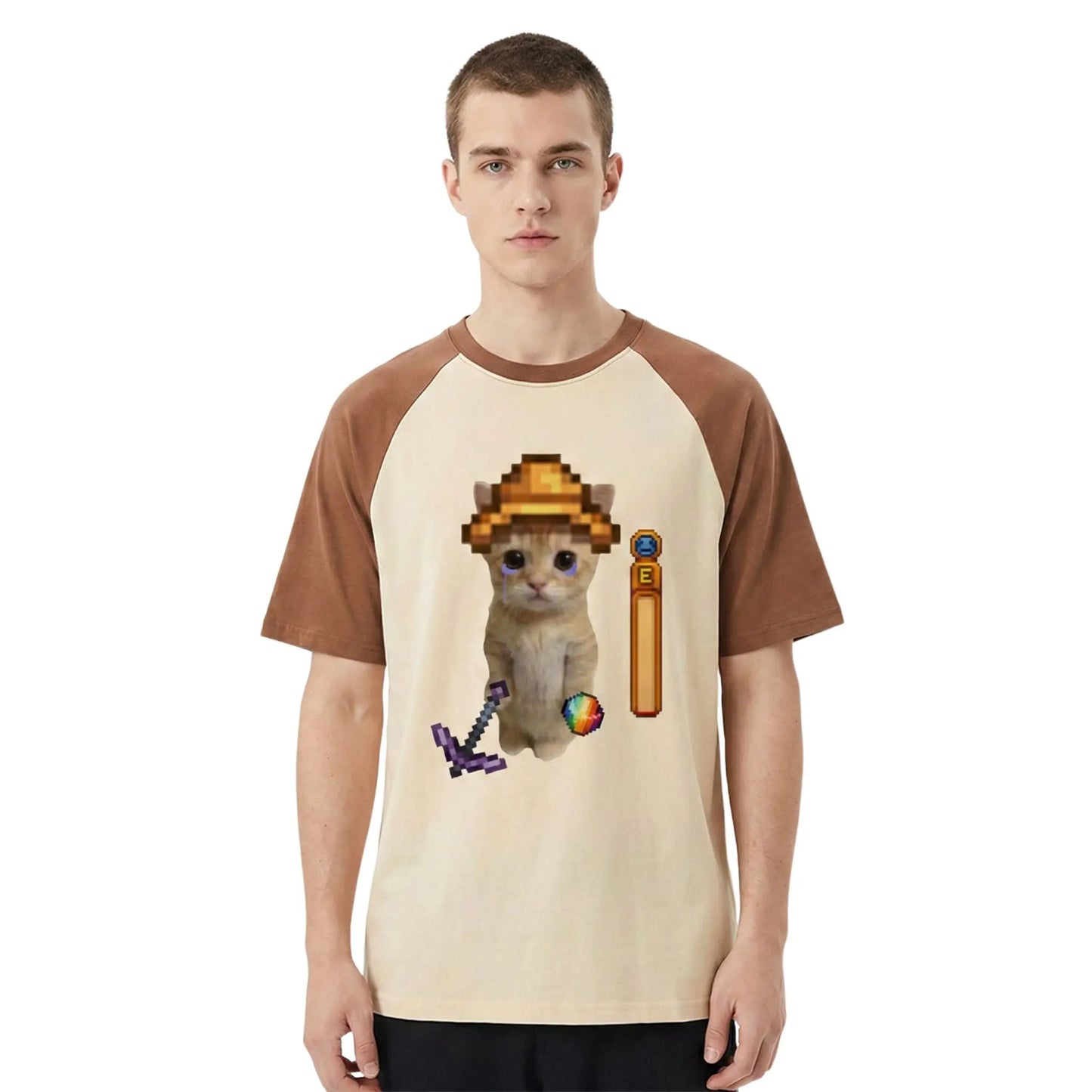 Minecraft Cat T-Shirt Unisex