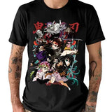 T-shirt Cotton Anime Demon Slayer Team