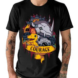 Anime Digimon Courage Cotton T-Shirt