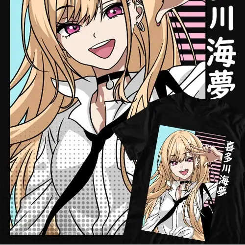 Marin Kitagawa Anime Cotton T-Shirt