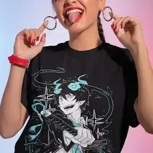 Blue Exorcist Rin Okumura Cotton T-Shirt