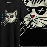 Maigret Cat Cotton T-Shirt