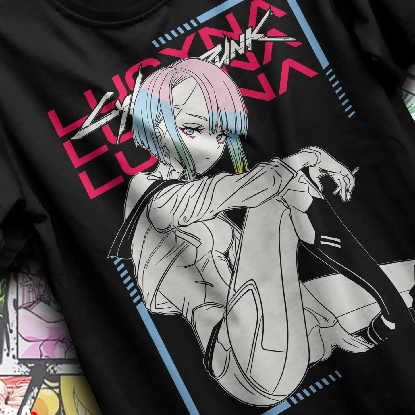 Cyberpunk Edgerunners Lucy Cotton T-Shirt