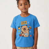 Kids' Cotton Capybara T-Shirt