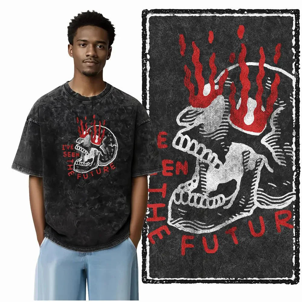 Cotton T-Shirt I Saw the Future