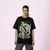 Legend of Zelda Princess and Dragon Cotton T-Shirt