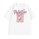 Cotton T-shirt Love Palestine