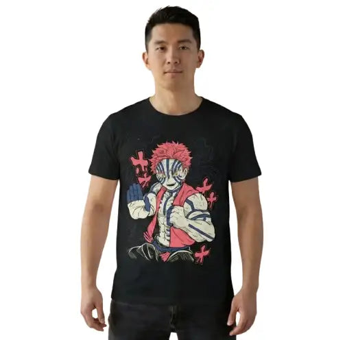 Demon Slayer Akaza Kimetsu no Yaiba T-shirt