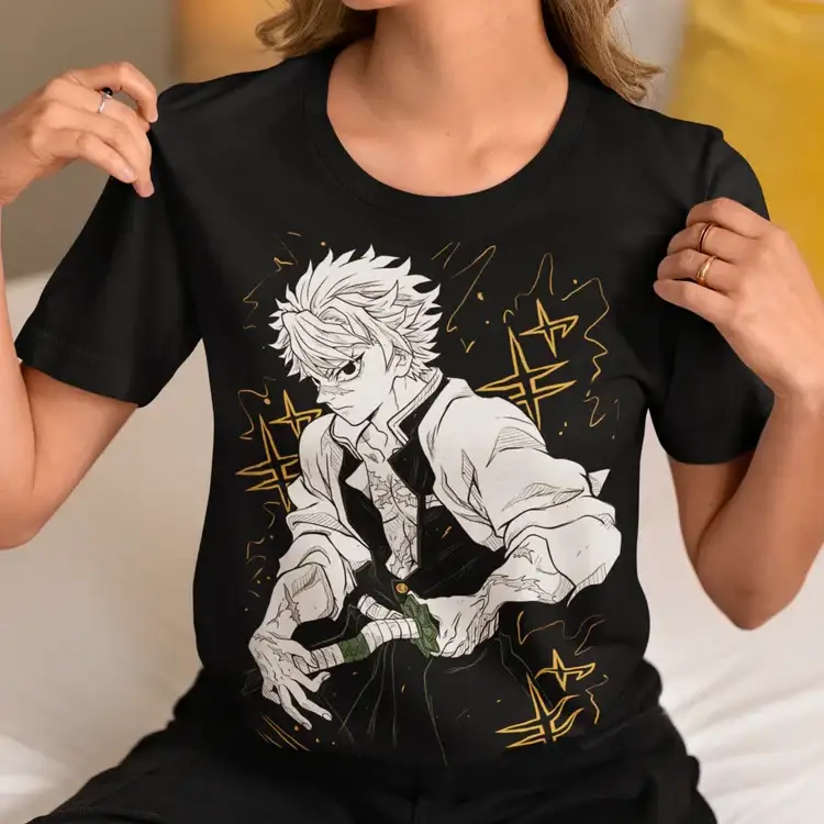 Demon Slayer Sanemi Shinazugawa T-shirt