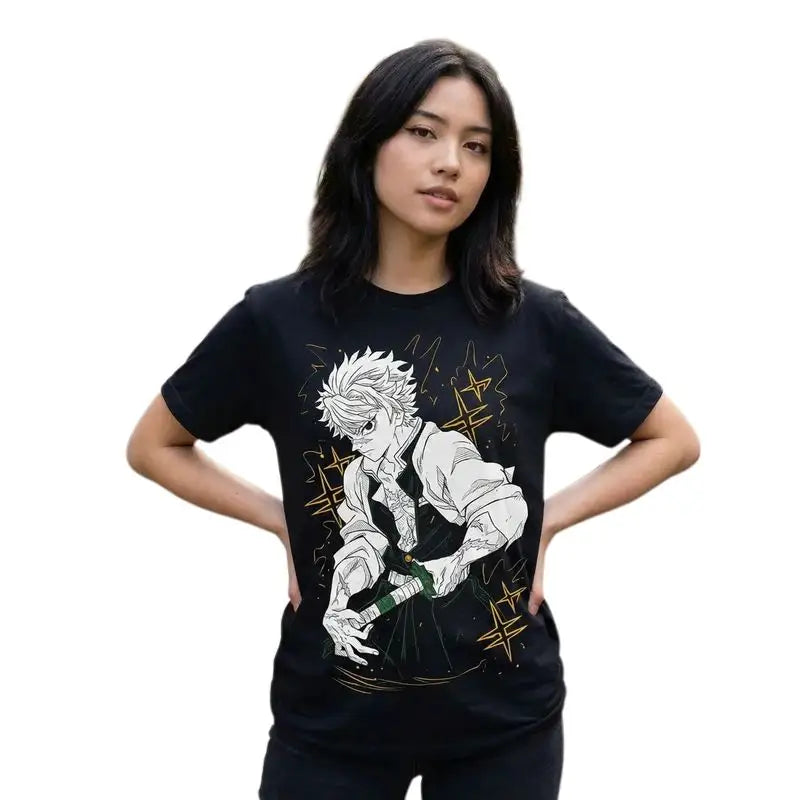 Demon Slayer Sanemi Shinazugawa T-shirt