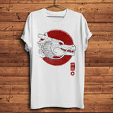 T-shirt Dragon Ball Shenron Red Sun