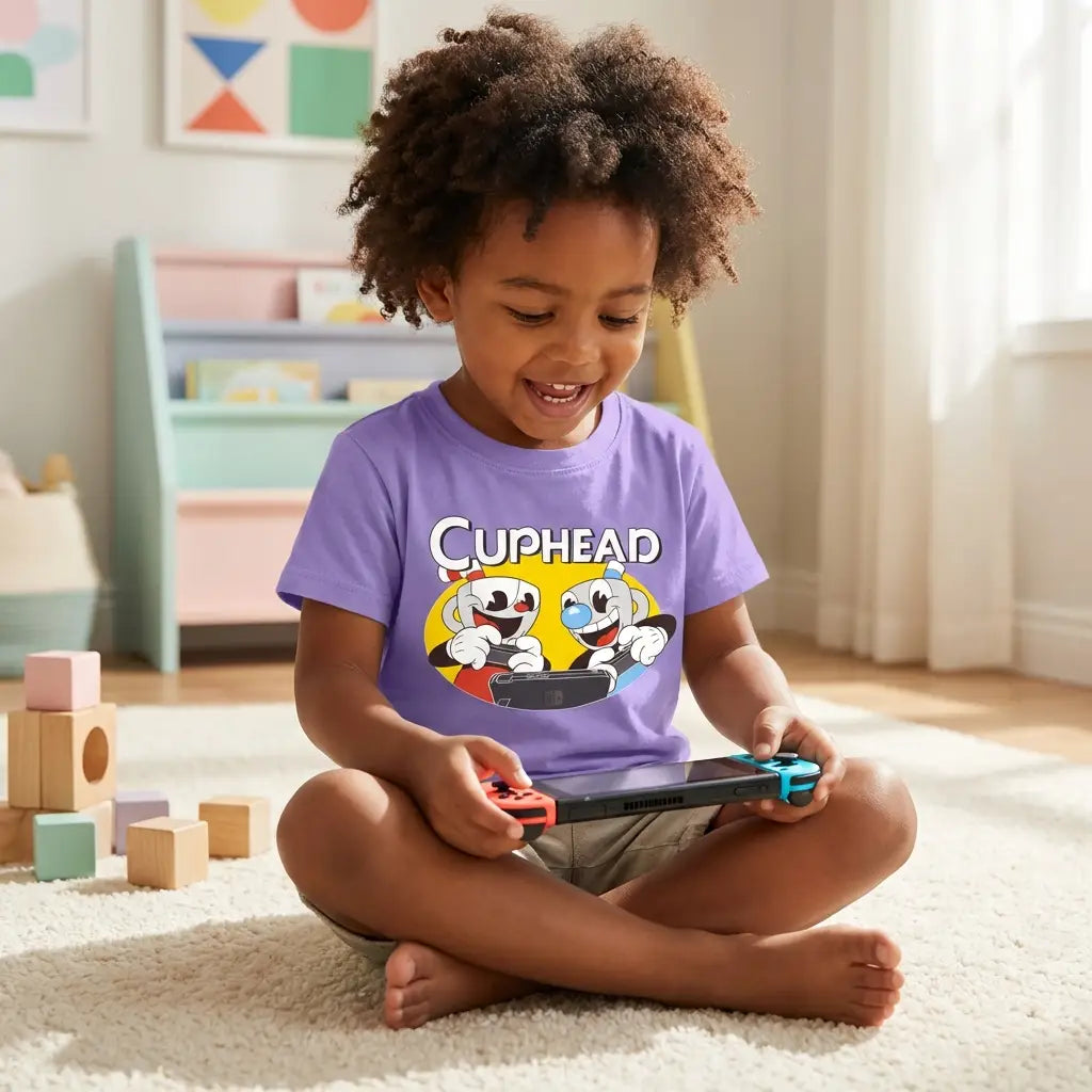 Kid's Cuphead Gaming T-Shirt