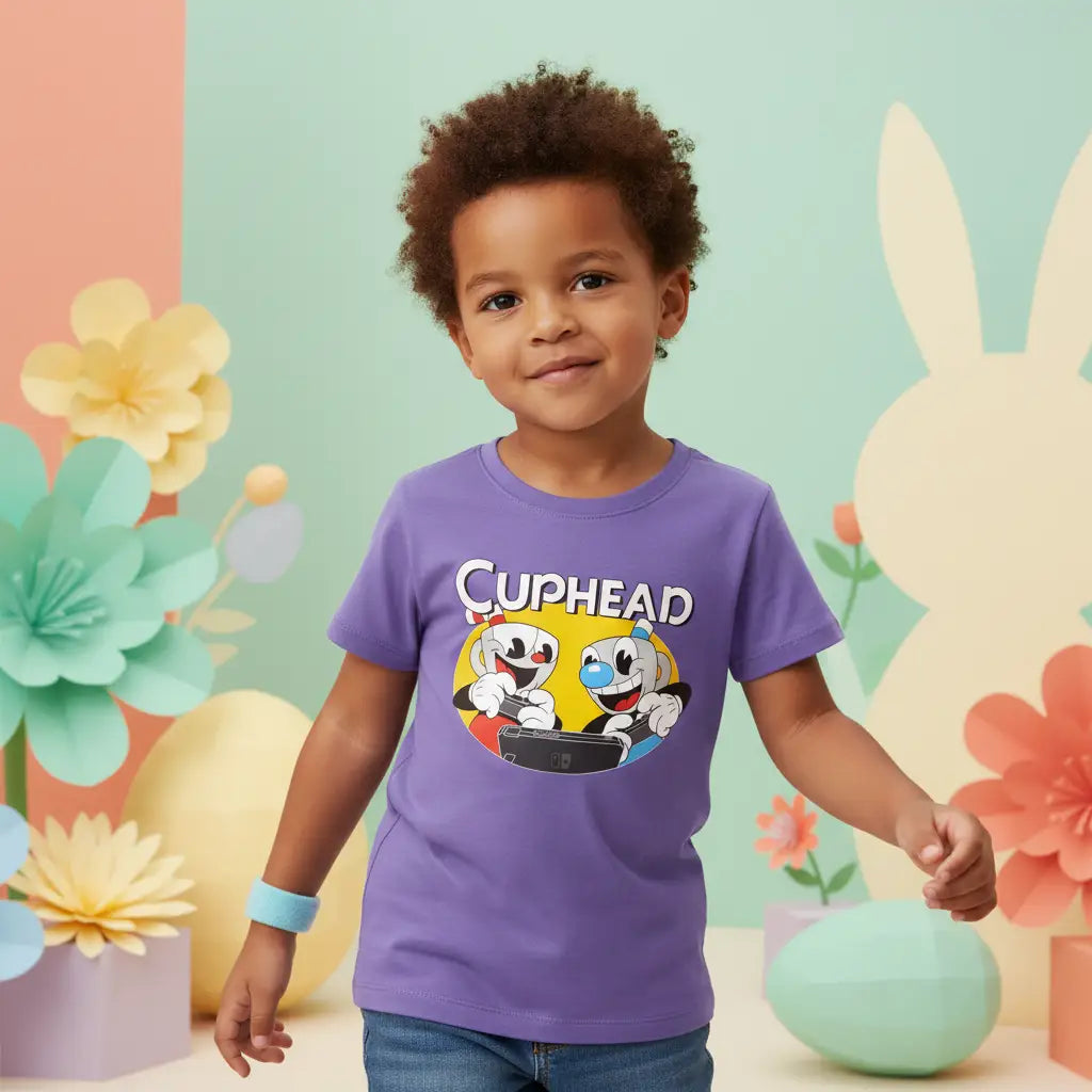 Kid's Cuphead Gaming T-Shirt