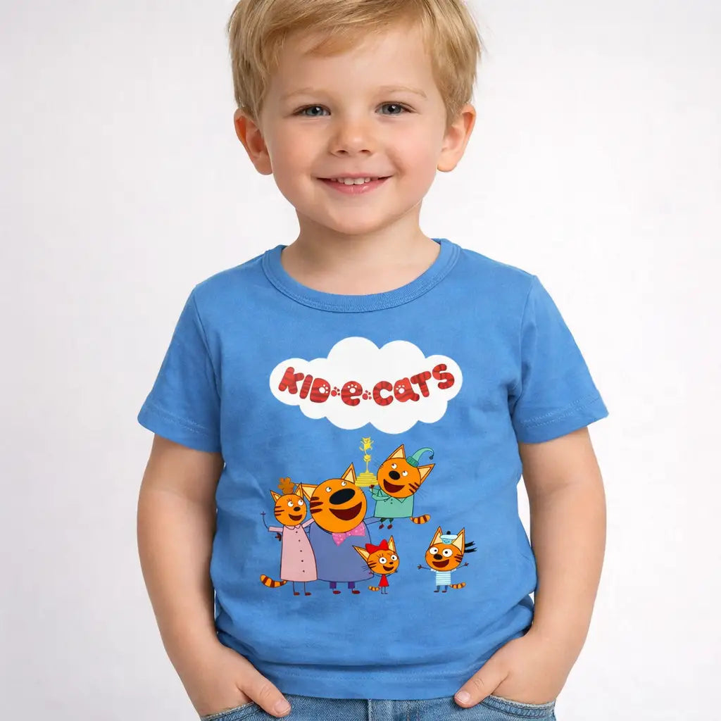 Kid-E-Cats Family Cat Kids' T-Shirt