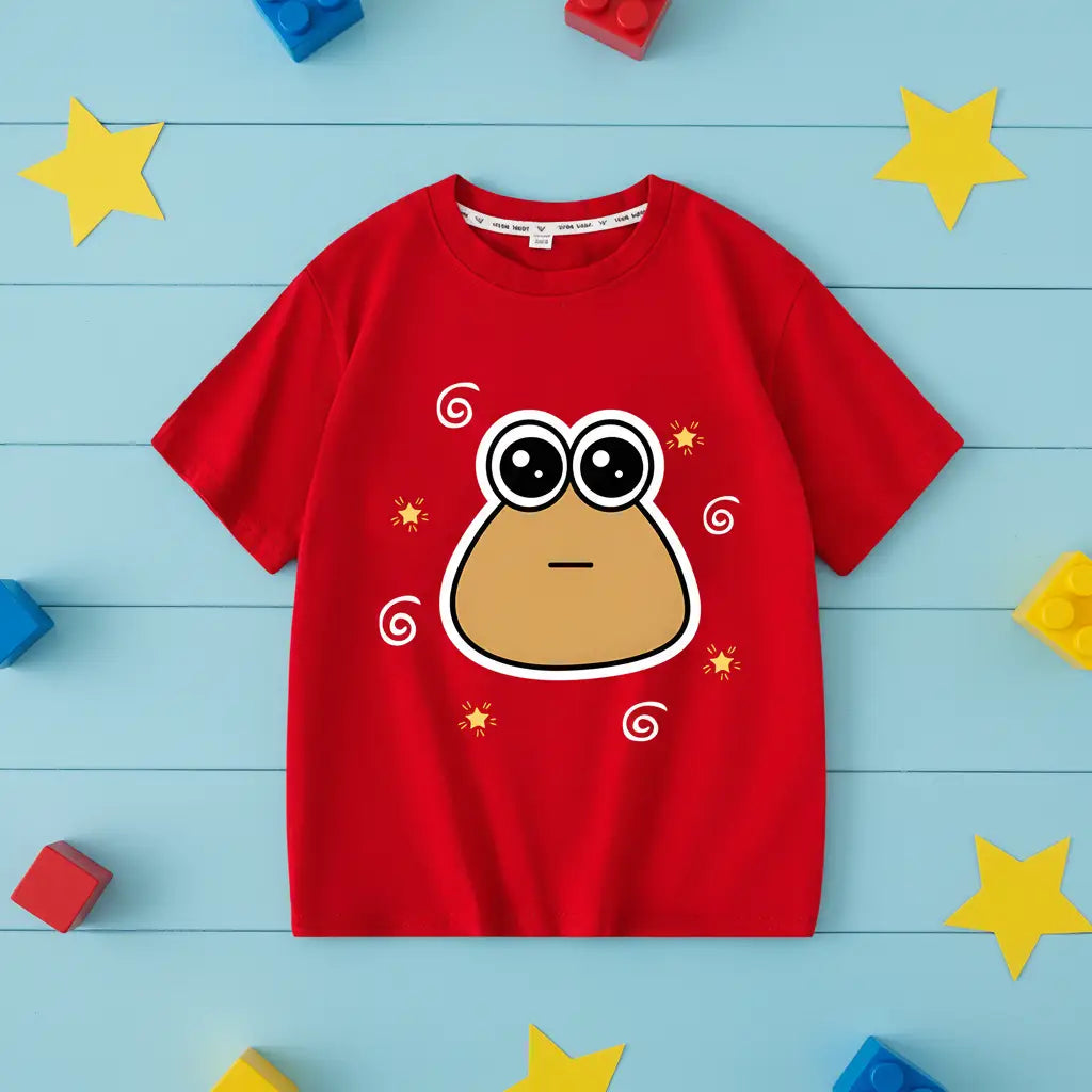 Kid's Funny Pou T-Shirt