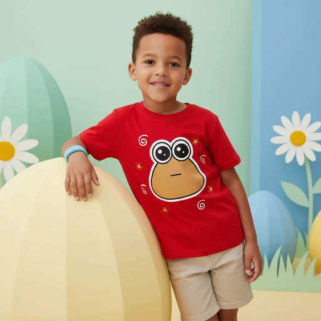 Kid's Funny Pou T-Shirt