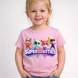 Super Kitties Summer Kids' T-Shirt