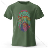Men's T-shirt Fingerprint