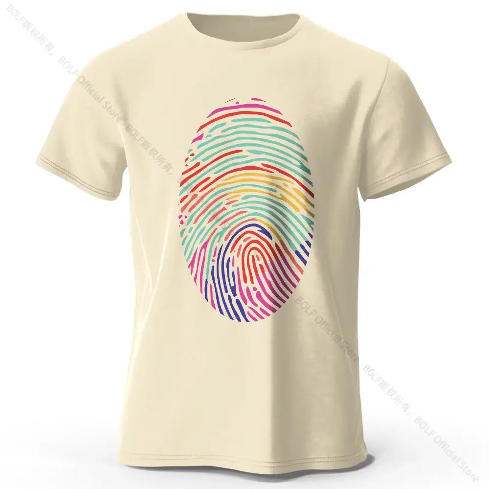 Men's T-shirt Fingerprint