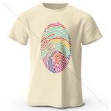 Men's T-shirt Fingerprint