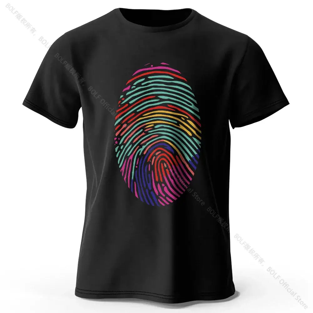 Men's T-shirt Fingerprint